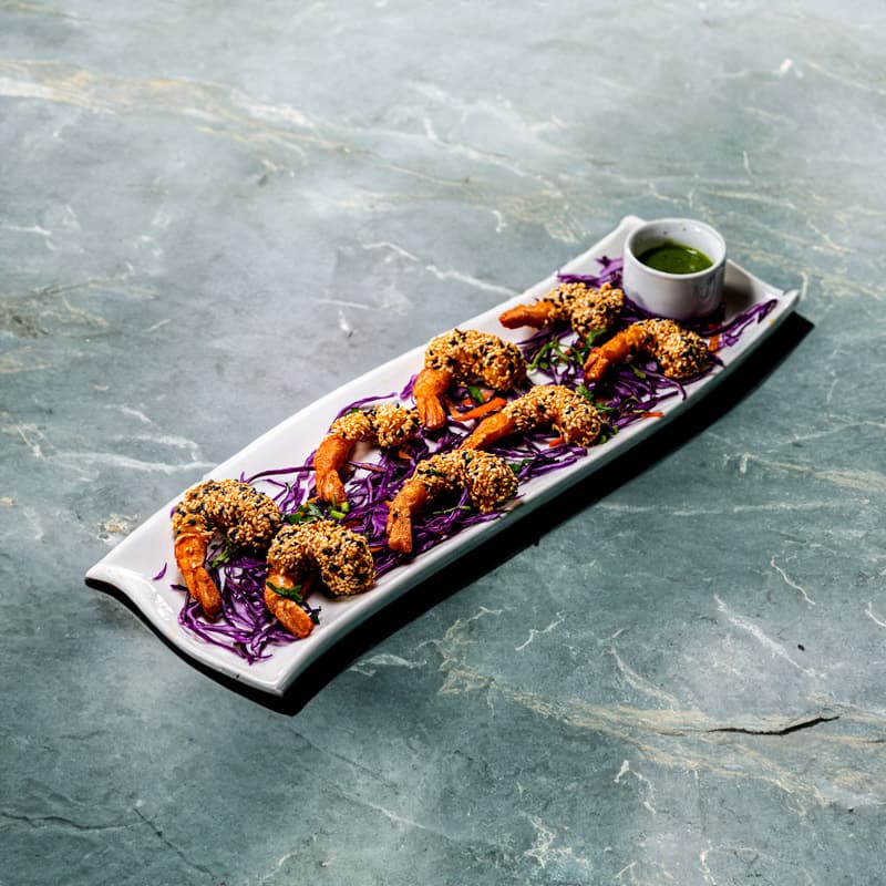 Jheenga Til Tikka